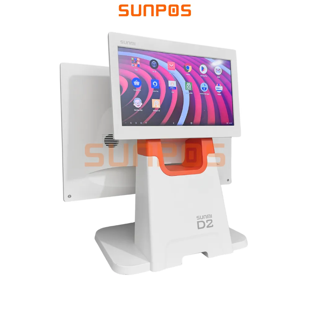 Hình ảnh sản phẩm máy POS tính tiền SUNMI D2